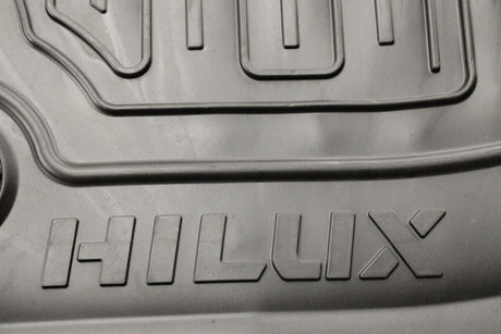 Toyota Hilux rubber floor mat set (x4) PW210-0K036