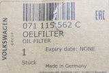 VW Audi Skoda SEAT 1.9 2.0 TDI oil filter 071115562C