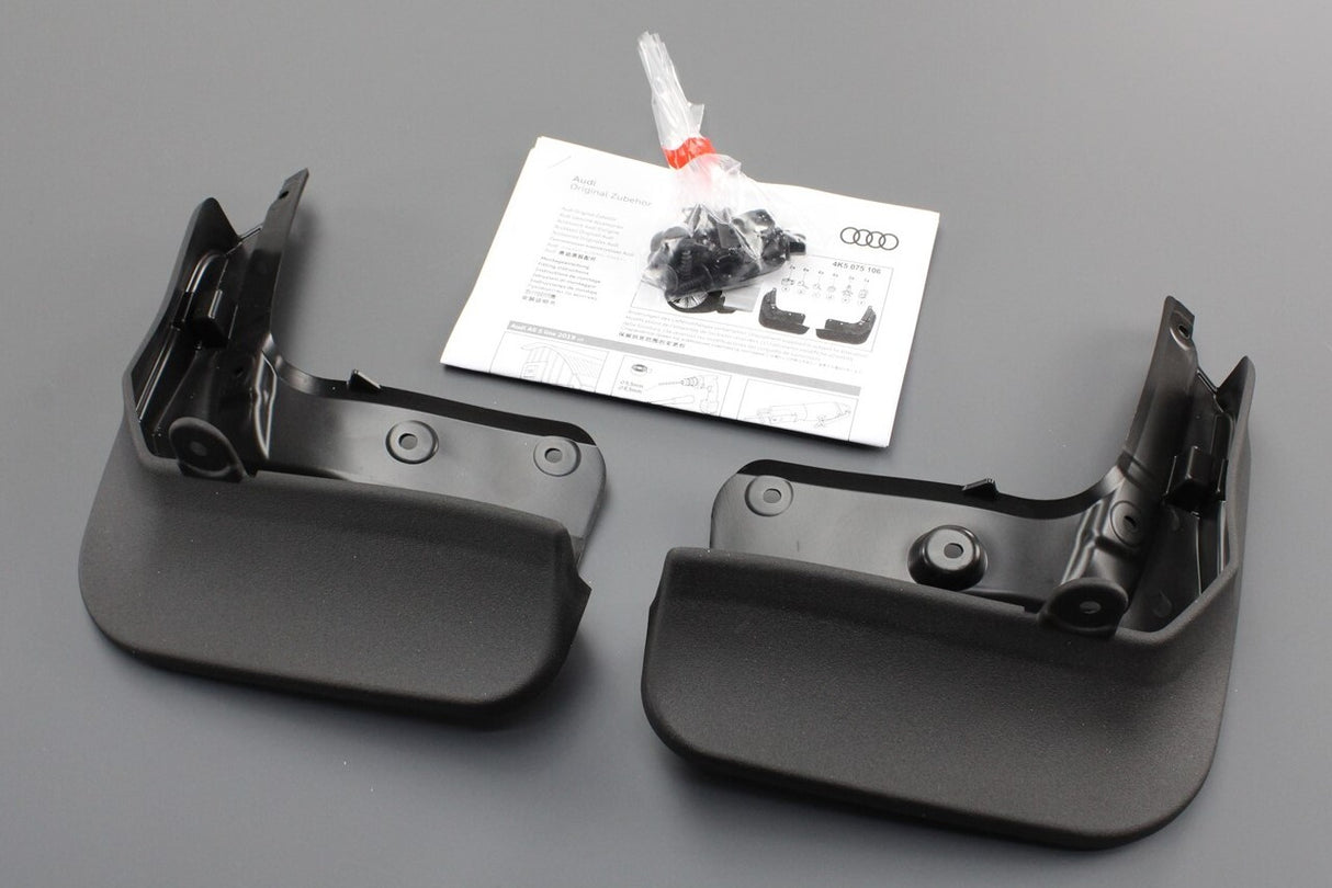 Audi A6 S-line 2019-on mud flaps set (rear) 4K5075106