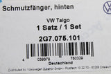 VW Taigo 2022-on accessory mud flap set (front & rear) 2G7075101/111
