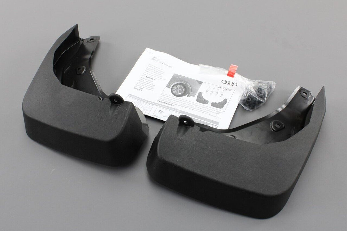 Audi Q4 E-Tron 2021-on S-line mud flap set (rear) 89A075106