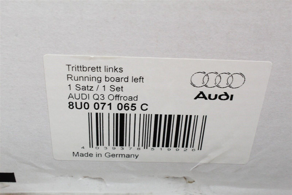 Audi Q3 2012-2018 side steps running boards set 8U0071065C 8U0071066B