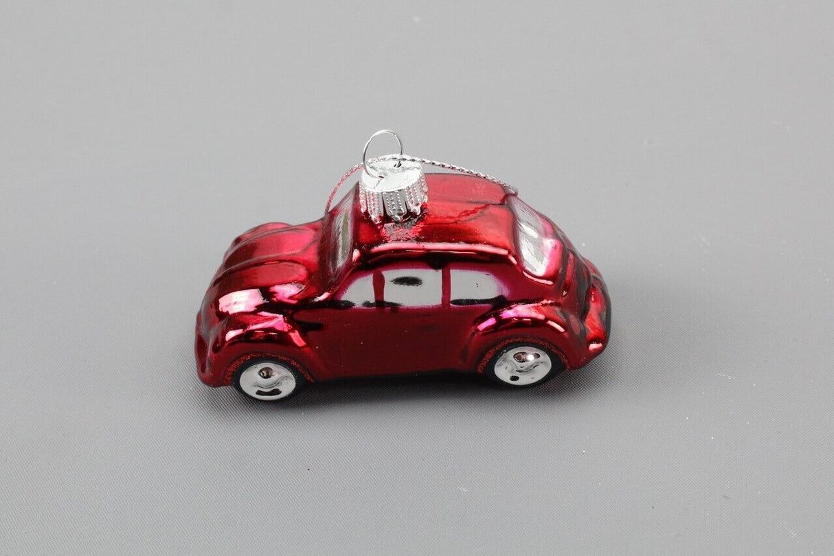 VW Classic Beetle Christmas tree bauble decoration red 18D087790A