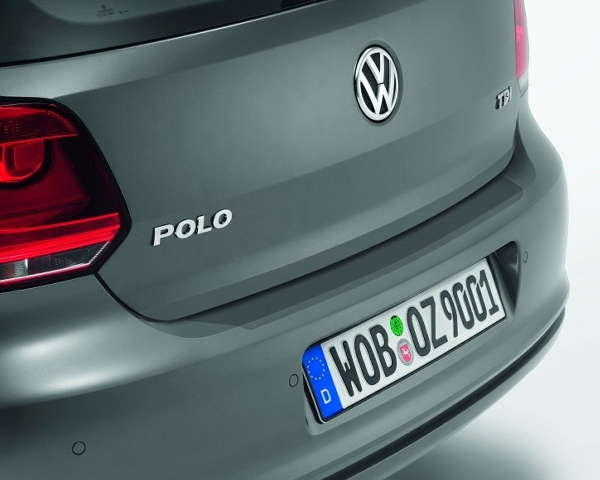 VW Polo 6R 2010-14 rear bumper load edge protection film kit 6R0061197