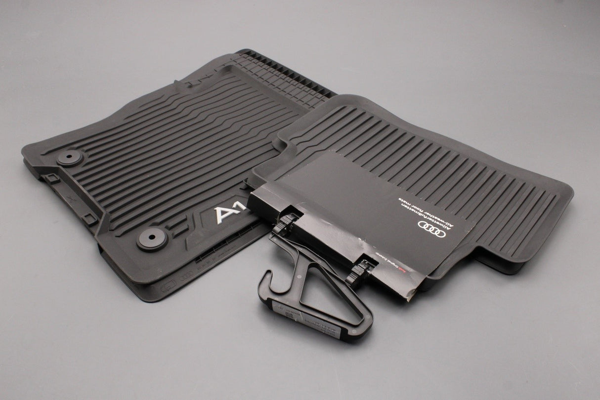 Audi A1 2019-on all weather rubber floor mats (front) 82C061501 041