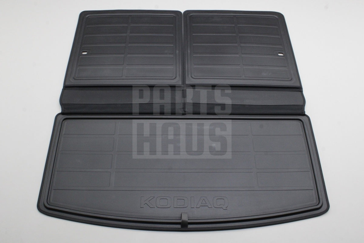 Skoda Kodiaq 2017-2024 double sided boot liner (7 seater) 565061210A