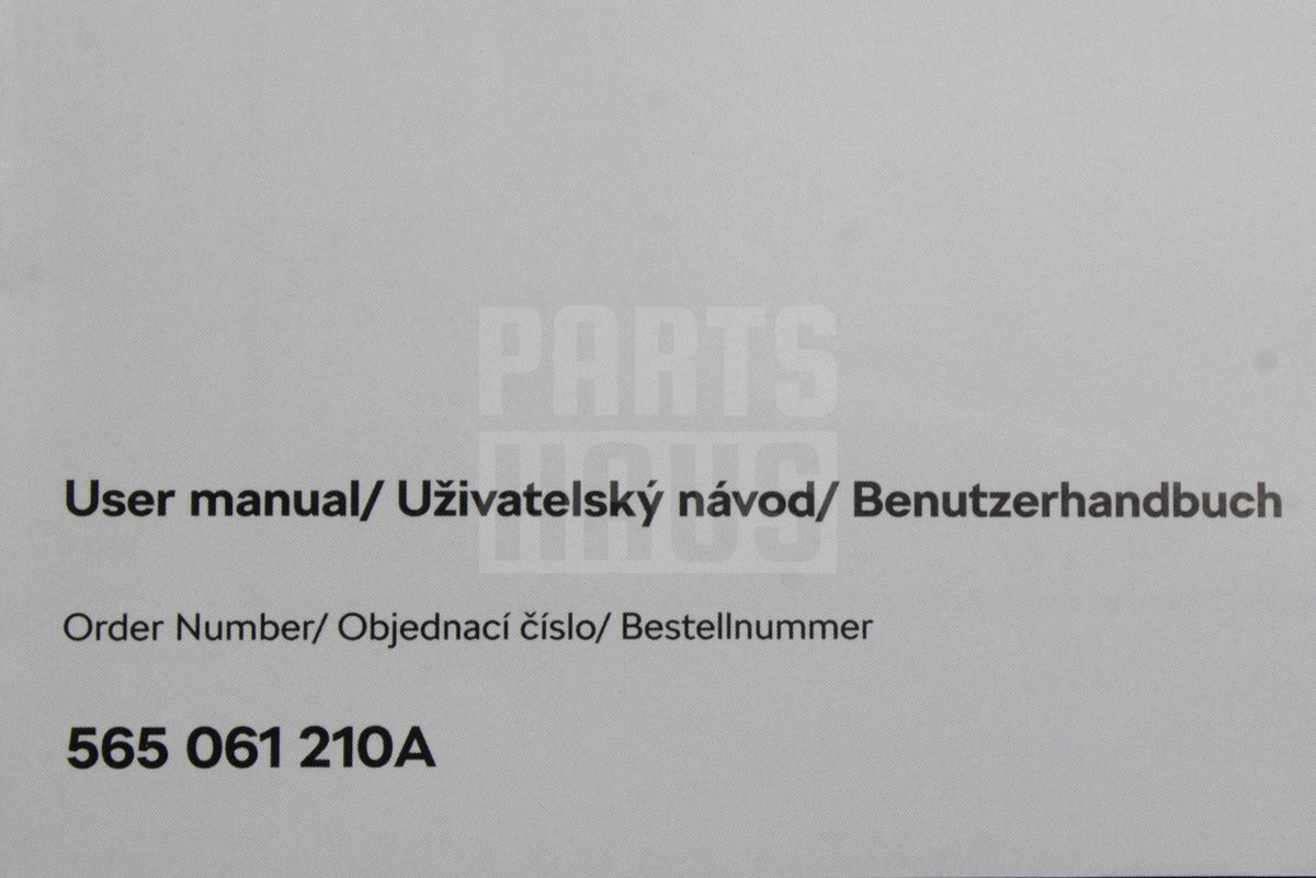 Skoda Kodiaq 2017-2024 double sided boot liner (7 seater) 565061210A