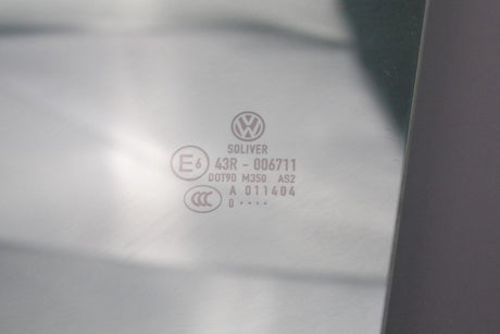 VW Passat B6 Estate 2006-2011 door window glass (rear left) 3C9845025B