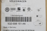 VW Golf GTI MK8 SEAT Tarraco 19-24 brake pad set (front) 5Q0698151AK