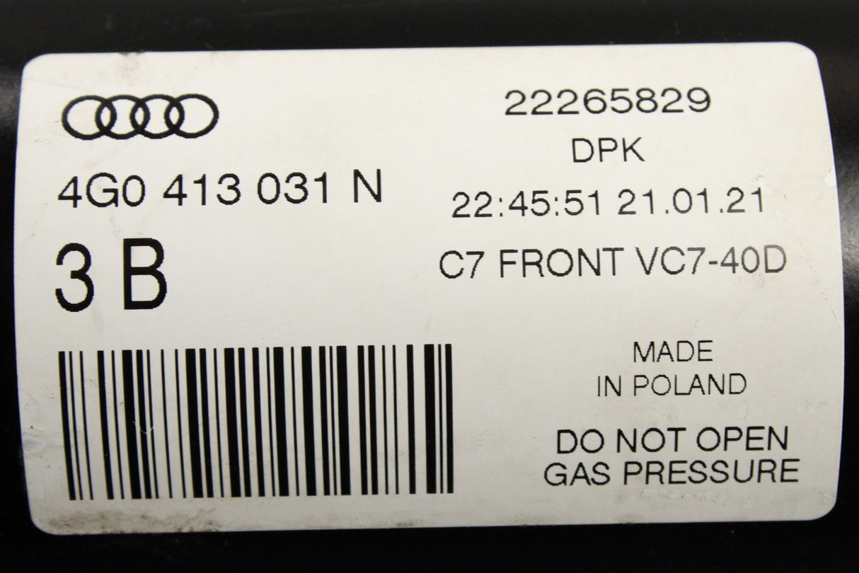 Audi A6 2011-2018 shock absorber (front) 4G0413031N