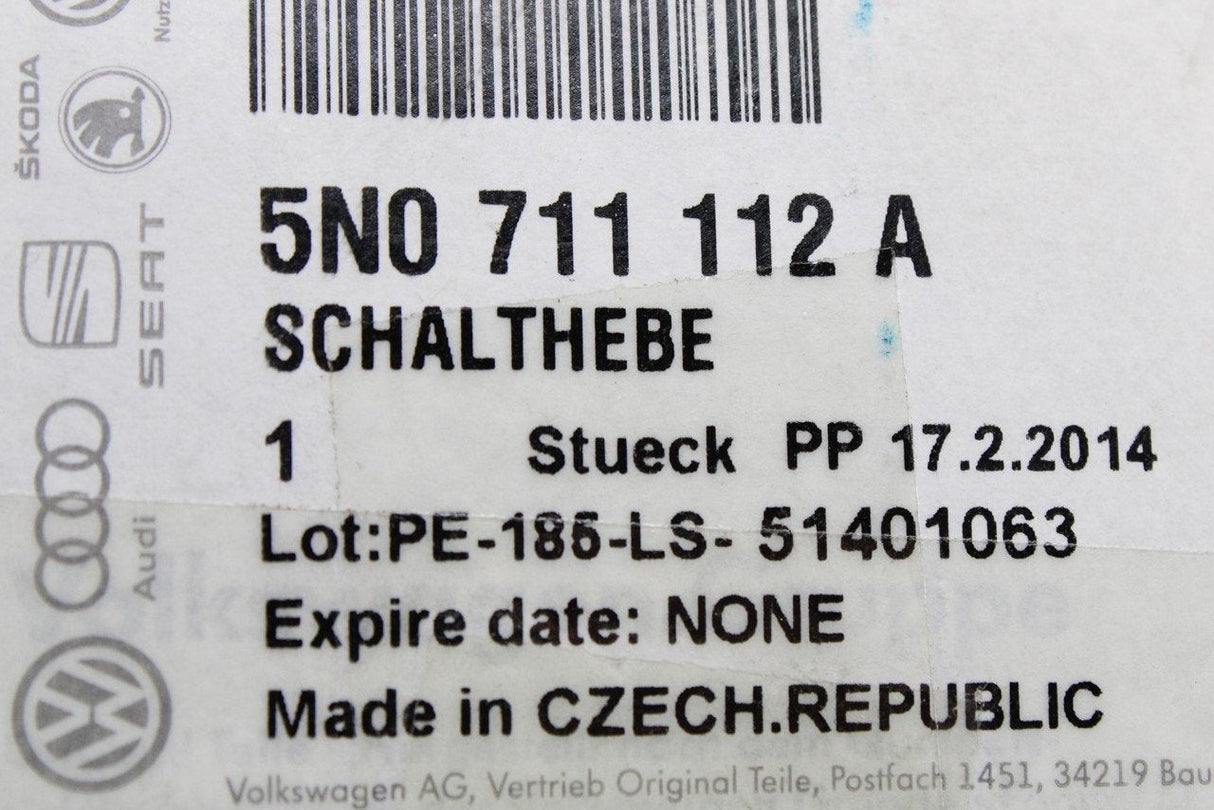 VW Sharan SEAT Alhambra 2011-2021 Manual gear stick lever 5N0711112A