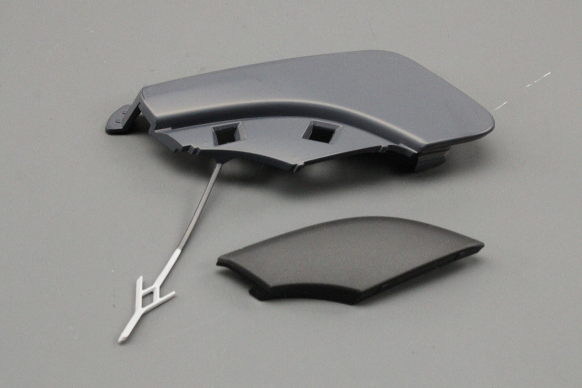 Audi A3 8Y 2020-on front towing eye cover trim (s-line) 8Y0807241A GRU, view 1