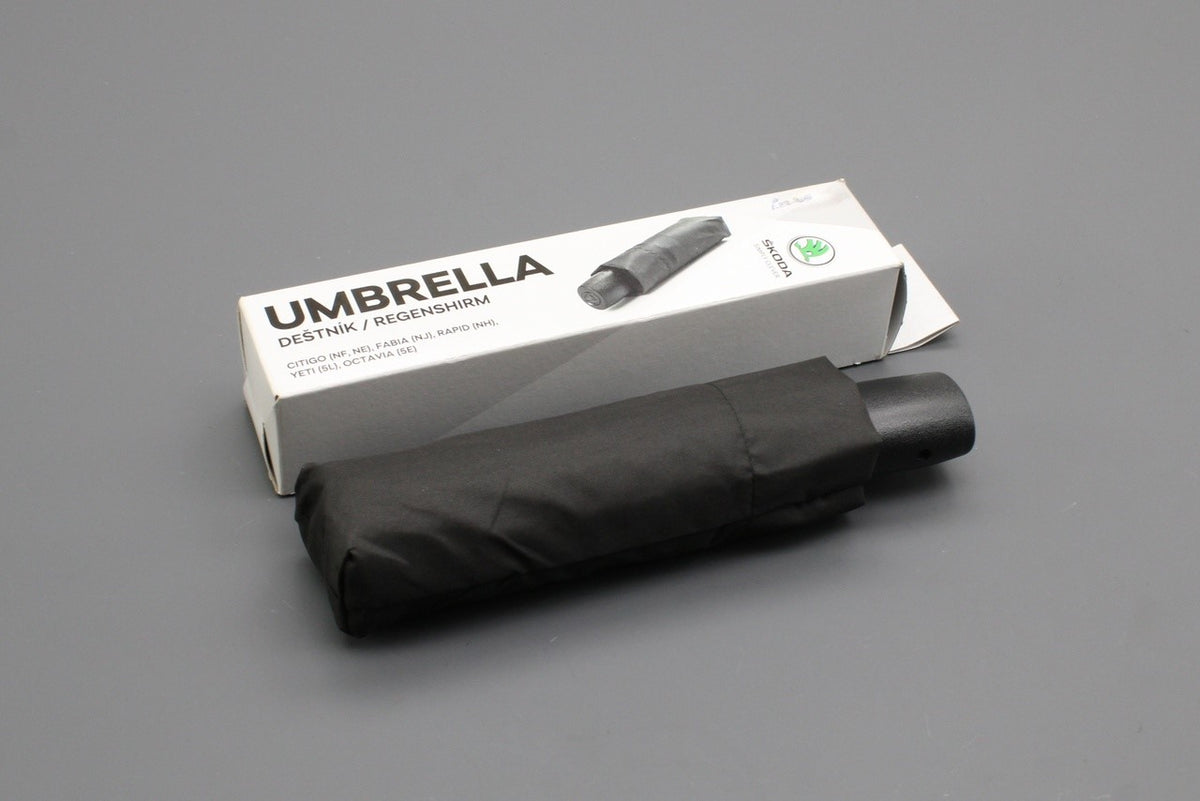 Skoda accessory black umbrella 000087600L, view 1
