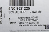 Audi A8 Q7 Q8 electronic parking brake switch 4N0927225