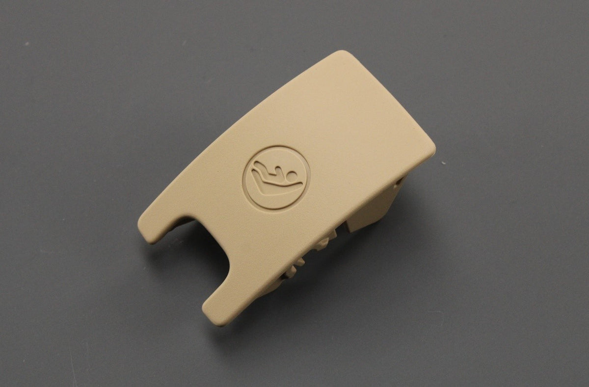 Audi A6 A7 2011-18 rear seat ISOFIX cover trim (beige) 4G8887187 BH9, view 1