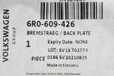 VW Polo 6R 2010-2014 rear brake drum backing plates set 6R0609426 / 425