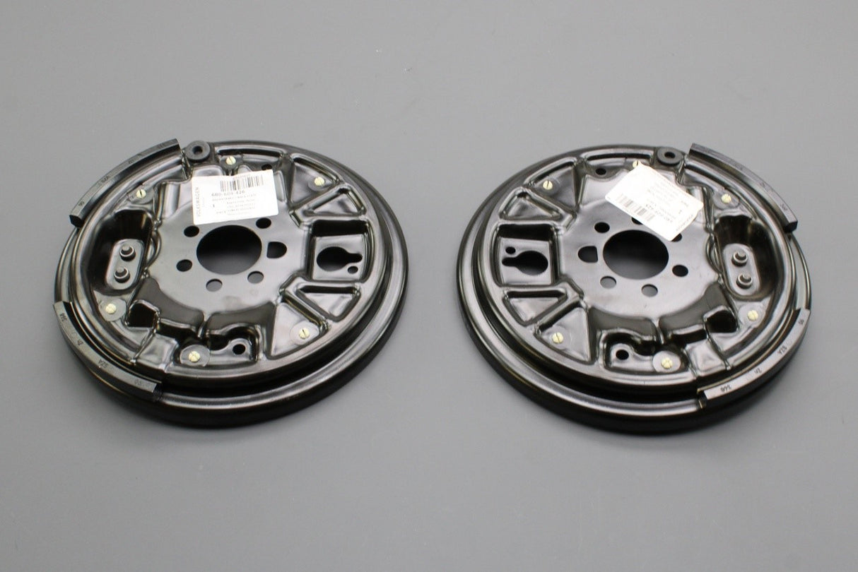 VW Polo 6R 2010-2014 rear brake drum backing plates set 6R0609426 / 425