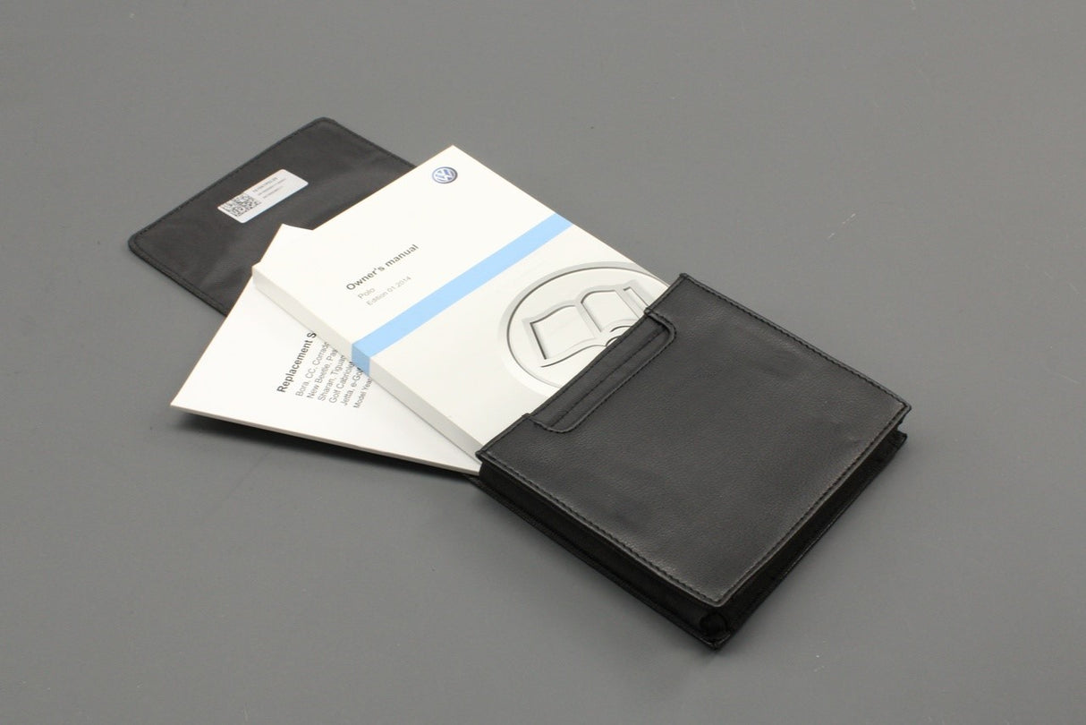 VW Polo 6R 2010-2014 owners manual handbook with wallet 151557POL20