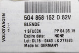 VW Golf MK7 MK7.5 right rear door card speaker trim 5G4868152D 82V
