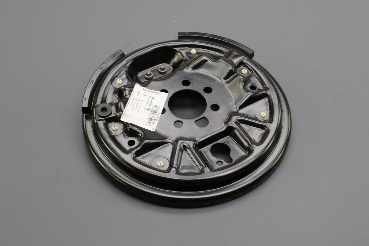 VW Polo 6R 2010-2014 rear brake drum backing plate (left) 6R0609425