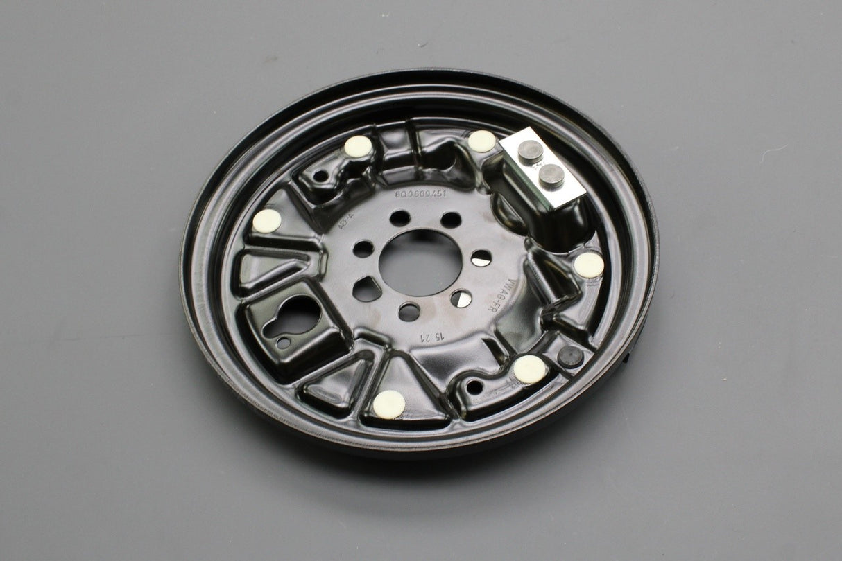 VW Polo 6R 2010-2014 rear brake drum backing plate (left) 6R0609425
