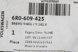 VW Polo 6R 2010-2014 rear brake drum backing plate (left) 6R0609425