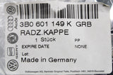 VW Passat B5.1 2001-05 Alloy wheel centre cap dish cover 3B0601149K GRB