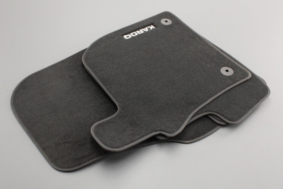 Skoda Karoq 2017-on textile floor mat set 57C061404, view 1