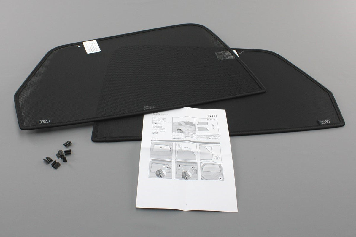 Audi Q5 SQ5 2017-on rear door window sun shade set 80A064160A, view 1