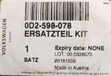 Audi A4 A5 A6 A7 A8 Q5 Q7 Q8 RS4 RS5 propshaft rear oil seal 0D2598078