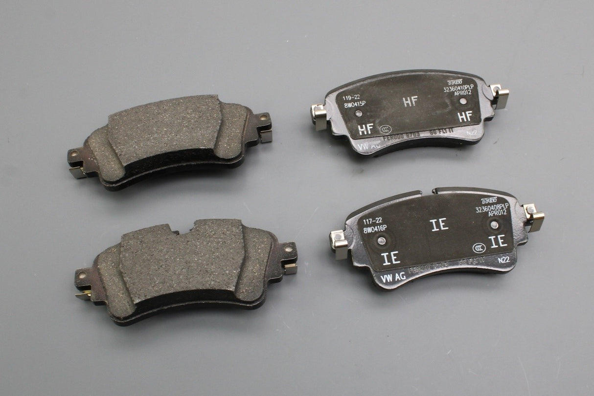 VW Touareg Audi Q7 16-on rear brake pad set for 330mm discs 8W0698451BC