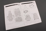 VW Transporter T5.1 2010-15 front 1+2 seat covers set ZGB7H0062112