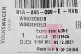 Audi Q2 2017-On front windscreen glass with tinted strip 81A845099E NVB