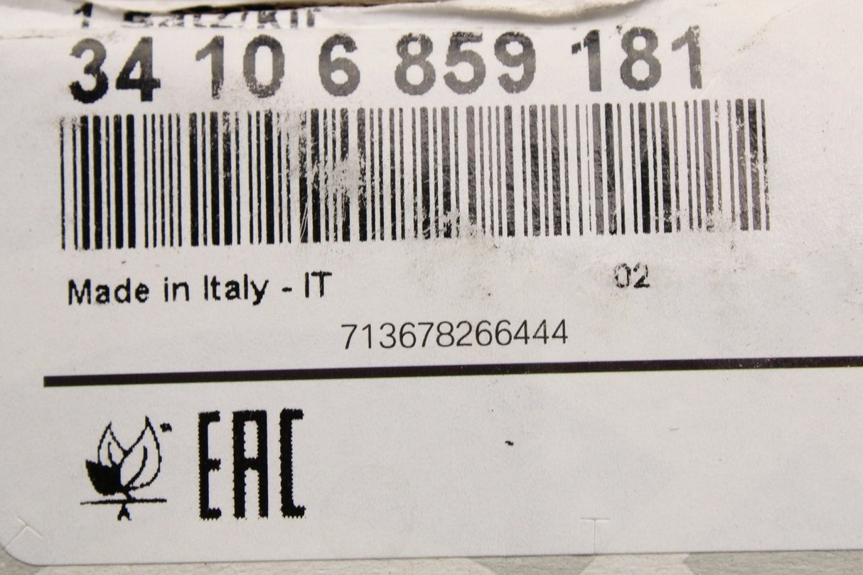 BMW 1' F20 F21 2' F22 3' F30 F31 4' F36 brake pads (front) 34106859181