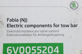 Skoda Fabia 2015-2023 accessory 13 pin tow bar wiring kit 6V0055204