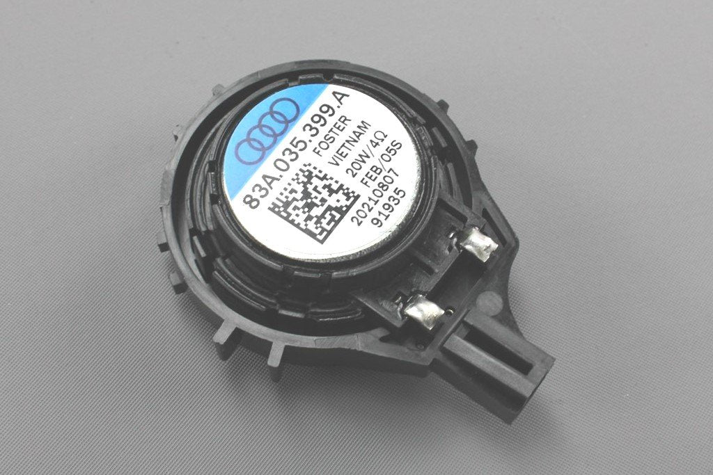 Audi A1 A3 Q2 Q3 RSQ3 2019-on A-pillar tweeter speaker 83A035399A, view 1