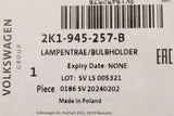 VW Caddy 2K 2016-20 tail light bulb holders (tailgate) 2K1945257B / 2K1945258B