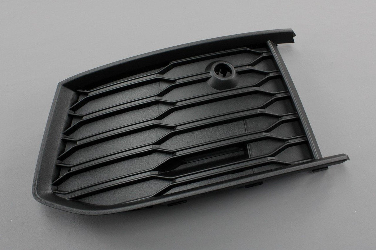 Audi A6 C8 2018-on front bumper grille satin black (left) 4K0807647A 9B9