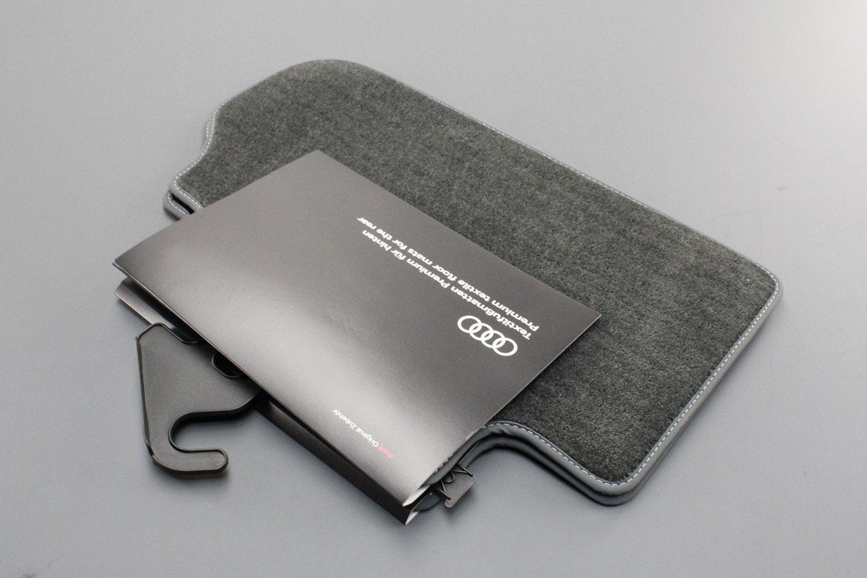 Audi Q5 SQ5 2017-on textile floor mats (rear) 80A061276A MNO