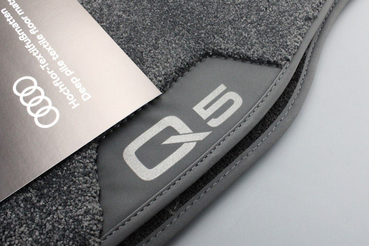 Audi Q5 SQ5 2017-on textile floor mats (front) 80C061275A 6PS