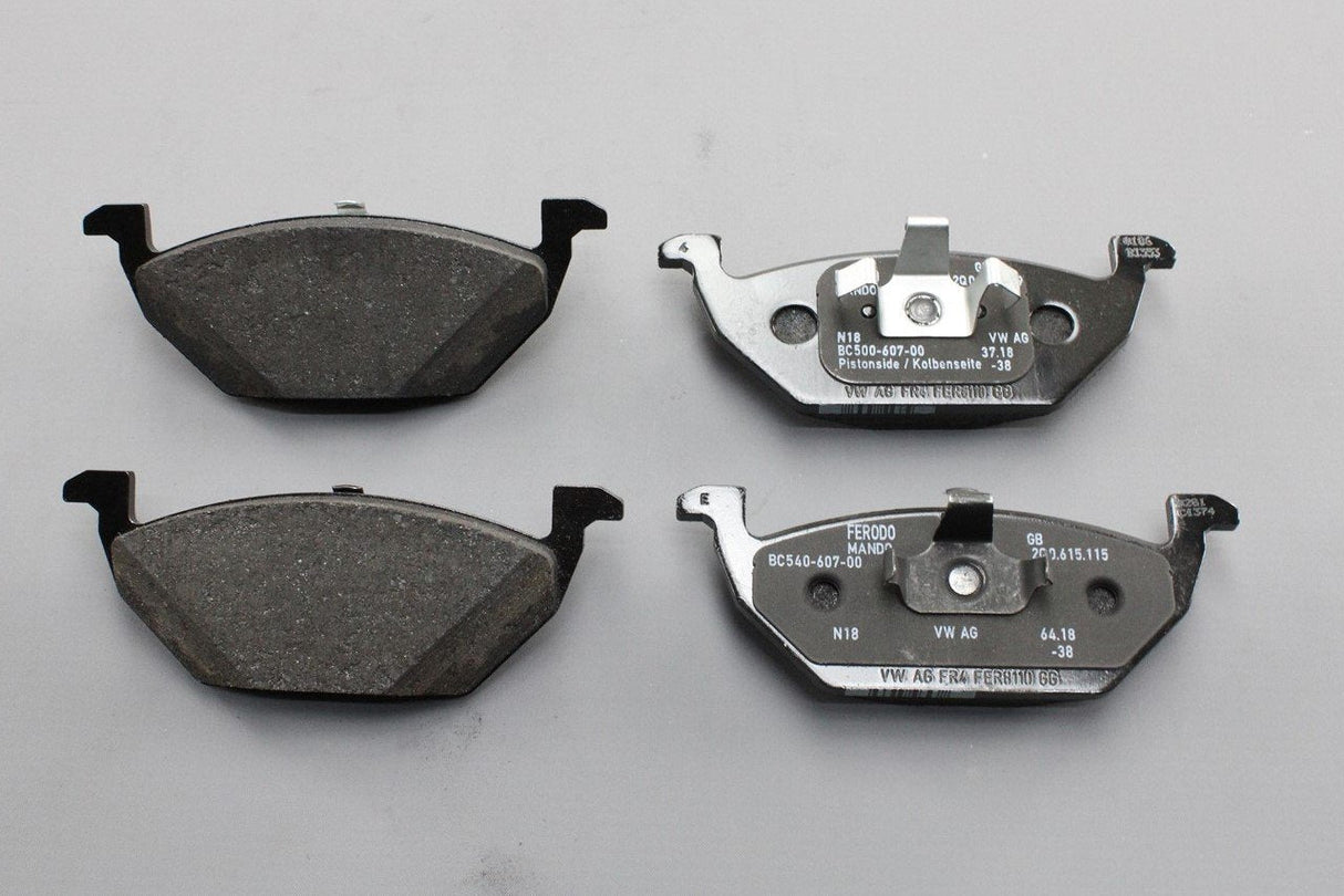 VW Polo AW Audi A1 Skoda Kamiq SEAT front brake pads set 256mm 2Q0698151