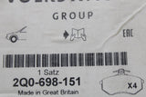 VW Polo AW Audi A1 Skoda Kamiq SEAT front brake pads set 256mm 2Q0698151