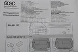 Audi Q3 2019-2026 RSQ3 2020-2024 rear bumper protective film 83A061197
