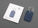 Volkswagen accessory leather keyring (blue) 330087010A 287