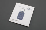 Volkswagen accessory leather keyring (blue) 330087010A 287