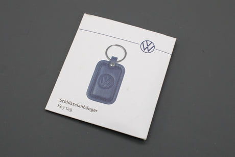 Volkswagen accessory leather keyring (blue) 330087010A 287