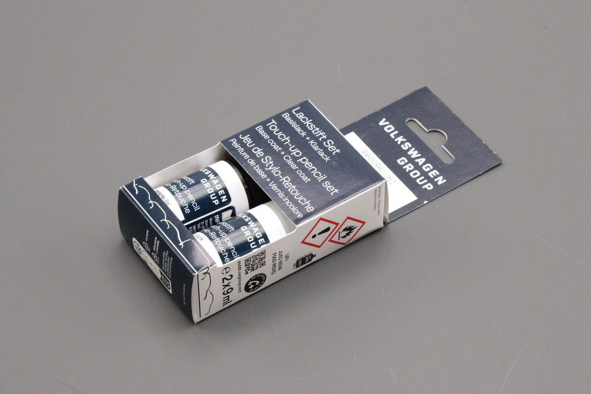 VW Touch up paint set x2 9ml Urano Grey LI7F LST0U2I7F