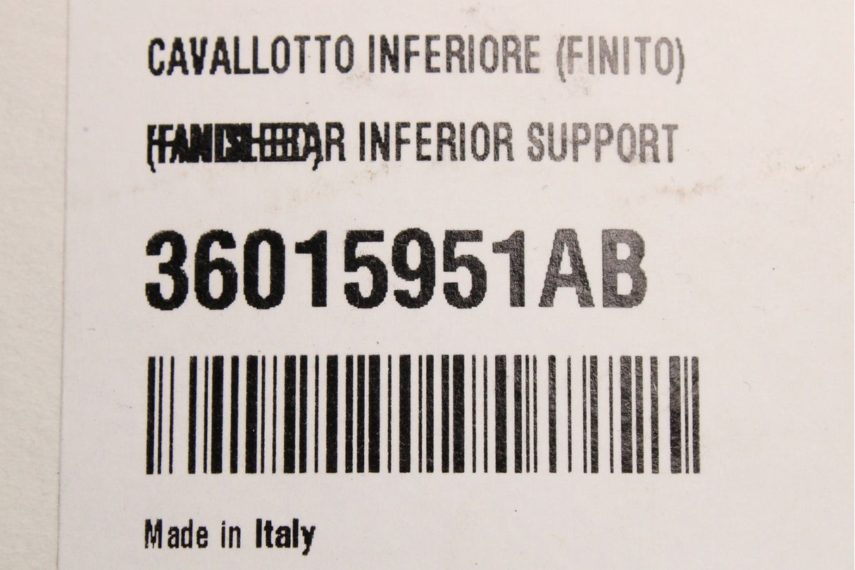 Ducati DesertX 2022-25 lower handlebar clamp piece 36015951AB