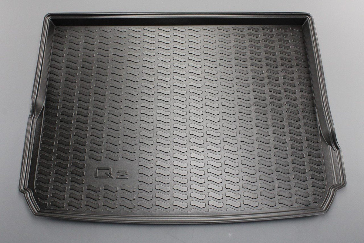 Audi Q2 2017-on SQ2 2019-20 boot load liner mat 81A061180, view 1