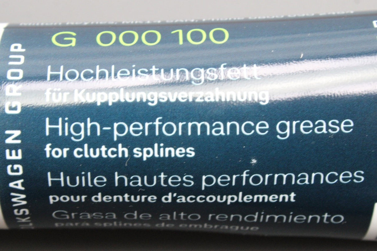 VW Audi Skoda SEAT clutch spline grease 80g tube G000100